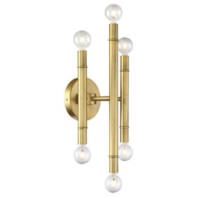 6 Light Wall Sconce