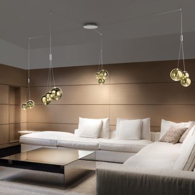 Random LED Multi-Light Pendant