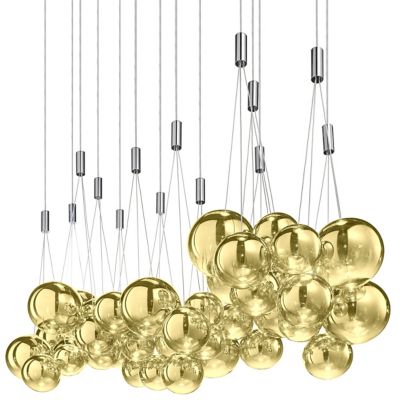 Random Multi-Light Cluster Pendant