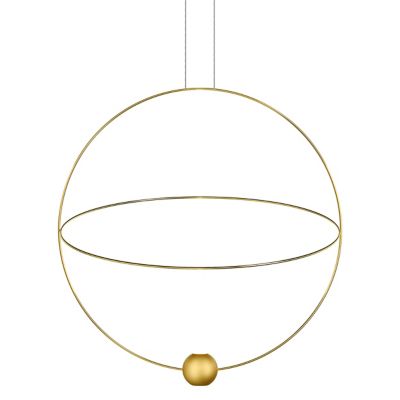 Elara LED Chandelier (Glossy Gold|196.85 Inch) - OPEN BOX