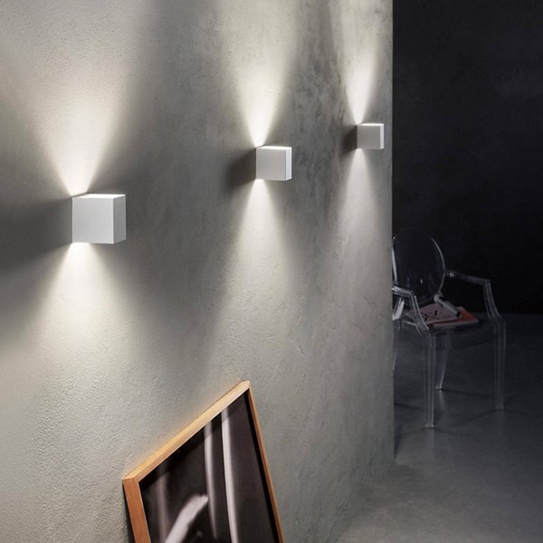 Laser Cube LED Wall Sconce