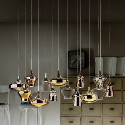 Nostalgia 14 Light Multipoint Pendant Light - Rectangular Canopy