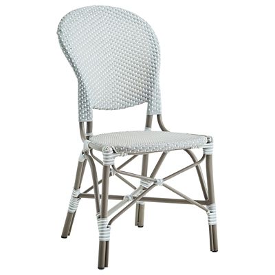 Isabell Outdoor Side Chair Alu-Rattan