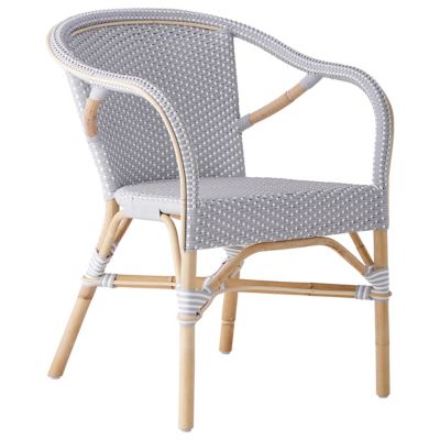 Madeleine Rattan Bistro Arm Chair
