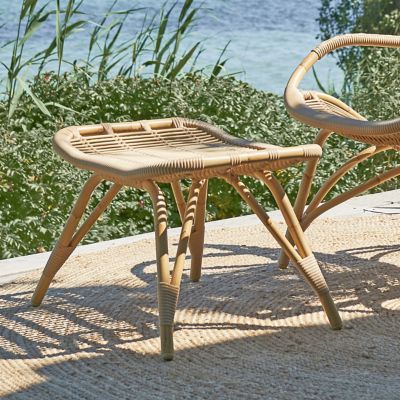 Outdoor Foot Stool  Monet Exterior Foot Stool 