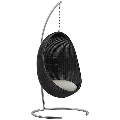 Nanna Ditzel Hanging Egg Chair and Stand