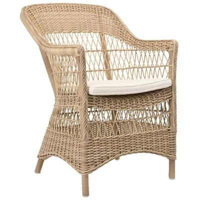 Charlot Outdoor Dining Arm Chair with Cushion