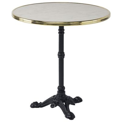3-Prong Cast Iron Outdoor French Bistro Table Base