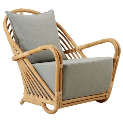 Arne Jacobsen Charlottenborg Rattan Lounge Chair