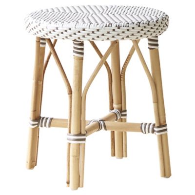 Simone Rattan Dining Stool