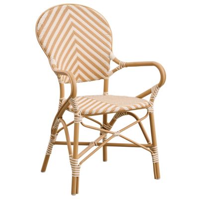Alu Affaire Isabell Chevron Outdoor Dining Armchair