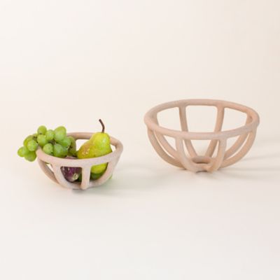 Prong Fruit Bowl, Sand