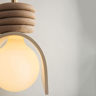 Shown in Cream finish, Detail shot