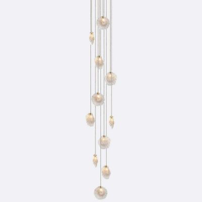 Crystal Shell CS11 LED Multi-Light Pendant