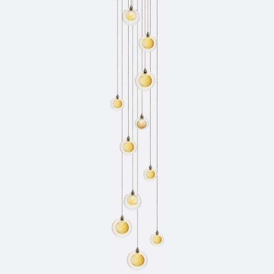 Kadur Drizzle 11 Round LED Multi-Light Pendant