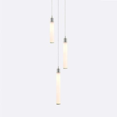 White Candle 3 Multi-Light Pendant