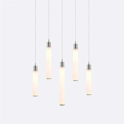 White Candle 5 Multi-Light Pendant