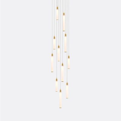 White Candle 11 Multi-Light Pendant