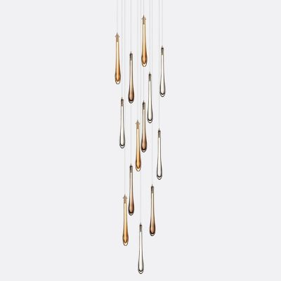 Dew Round Canopy Chandelier