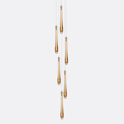 Dew Round Canopy Chandelier