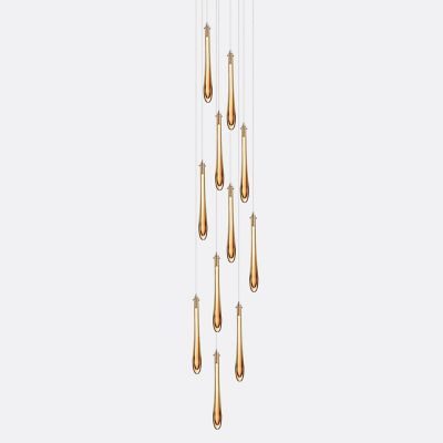 Dew Round Canopy Chandelier