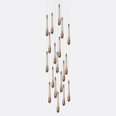 Dew Round Canopy Chandelier