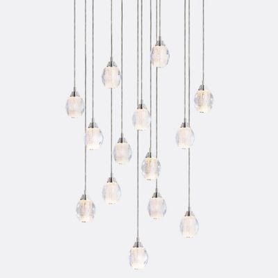Honey Comb Rectangular Chandelier