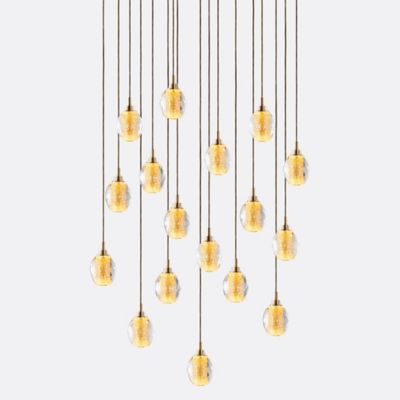 Honey Comb Rectangular Chandelier