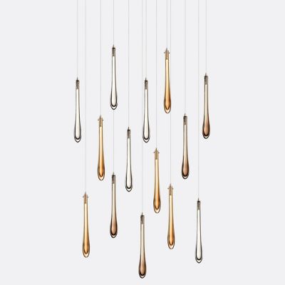Dew Rectangular Canopy Chandelier