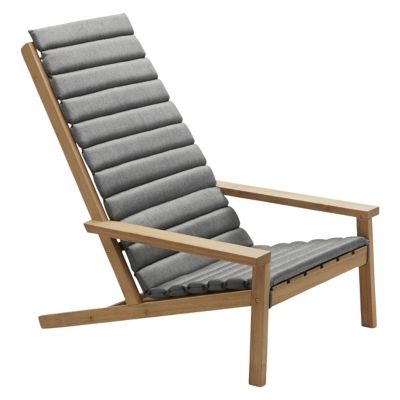 Between Lines Outdoor Deck Chair Cushion