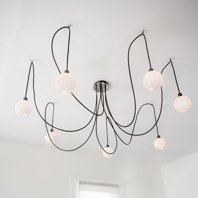 Drape Multi Hook MultiLight Pendant by SkLO at