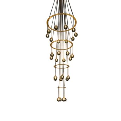 Drape Circle 28 Chandelier