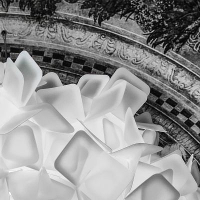 Shown in White finish, Detail shot