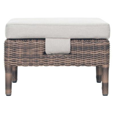 Provenance Wicker Leeward Outdoor Ottoman