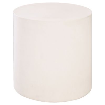 Bill Accent Table (Ivory White) - OPEN BOX