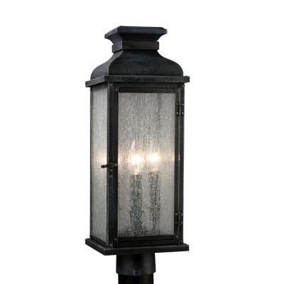 Pediment Outdoor Post Light