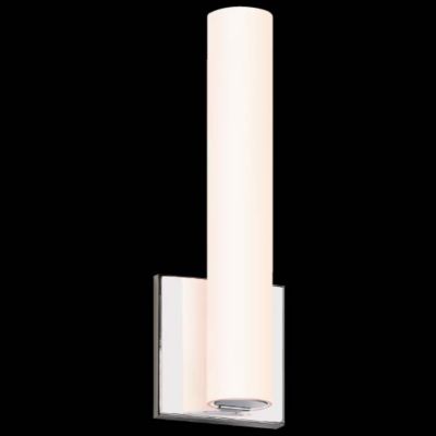 Tubo Slim 13 Inch Wall Sconce (Chrome|Small)-OPEN BOX