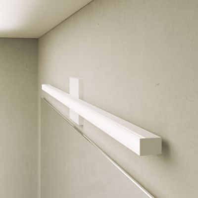 Shown in Satin White finish, 40 inch size, in use