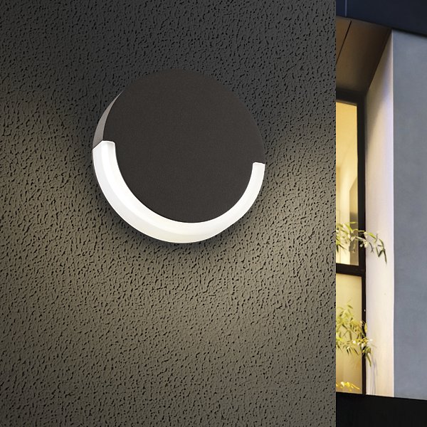 CRCL Indoor/Outdoor LED Wall Sconce