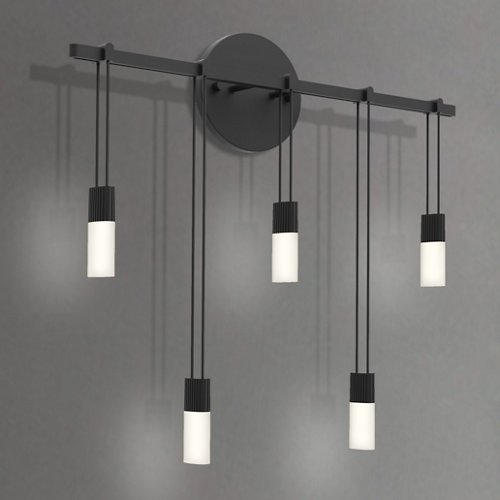 Suspenders 18-Inch Staggered Bar LED Wall Sconce