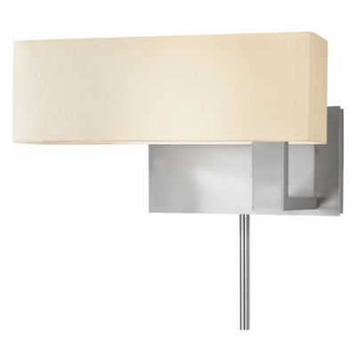 Mitra Compact Swing Wall Sconce (Nickel/Off White)-OPEN BOX