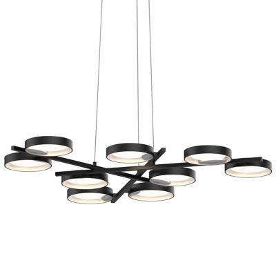 Light Guide Ring 9-Light Chandelier