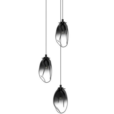 Liquid 3-Light Round LED Multi-Light Pendant