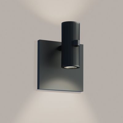 Suspenders Standard Flood Lens Single LED Wall Sconce