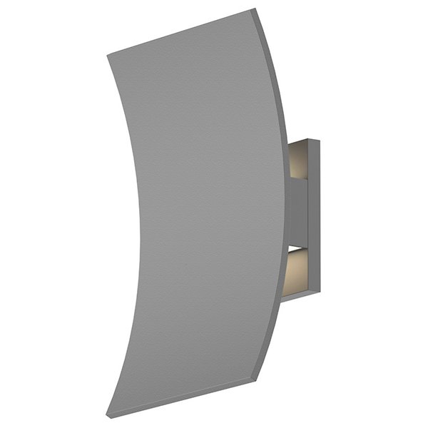 Curved Shield Indoor/Outdoor LED Wall Sconce