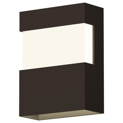Band LED Indoor/Outdoor Wall Sconce (Bronze|8 In) - OPEN BOX