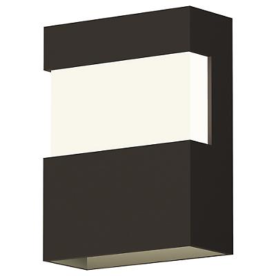 Band LED Indoor/Outdoor Wall Sconce (Bronze/8 In) - OPEN BOX