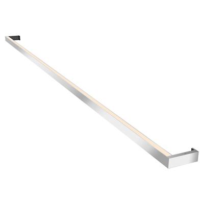 Thin-Line LED Wall Bar (Bright Satin Aluminum/6'/Two-Sided) - OPEN BOX RETURN