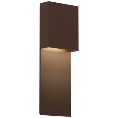 Flat Box Indoor/Outdoor LED Panel Sconce