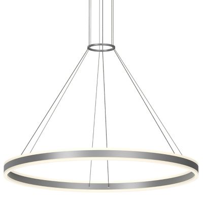 Double Corona LED Ring Pendant